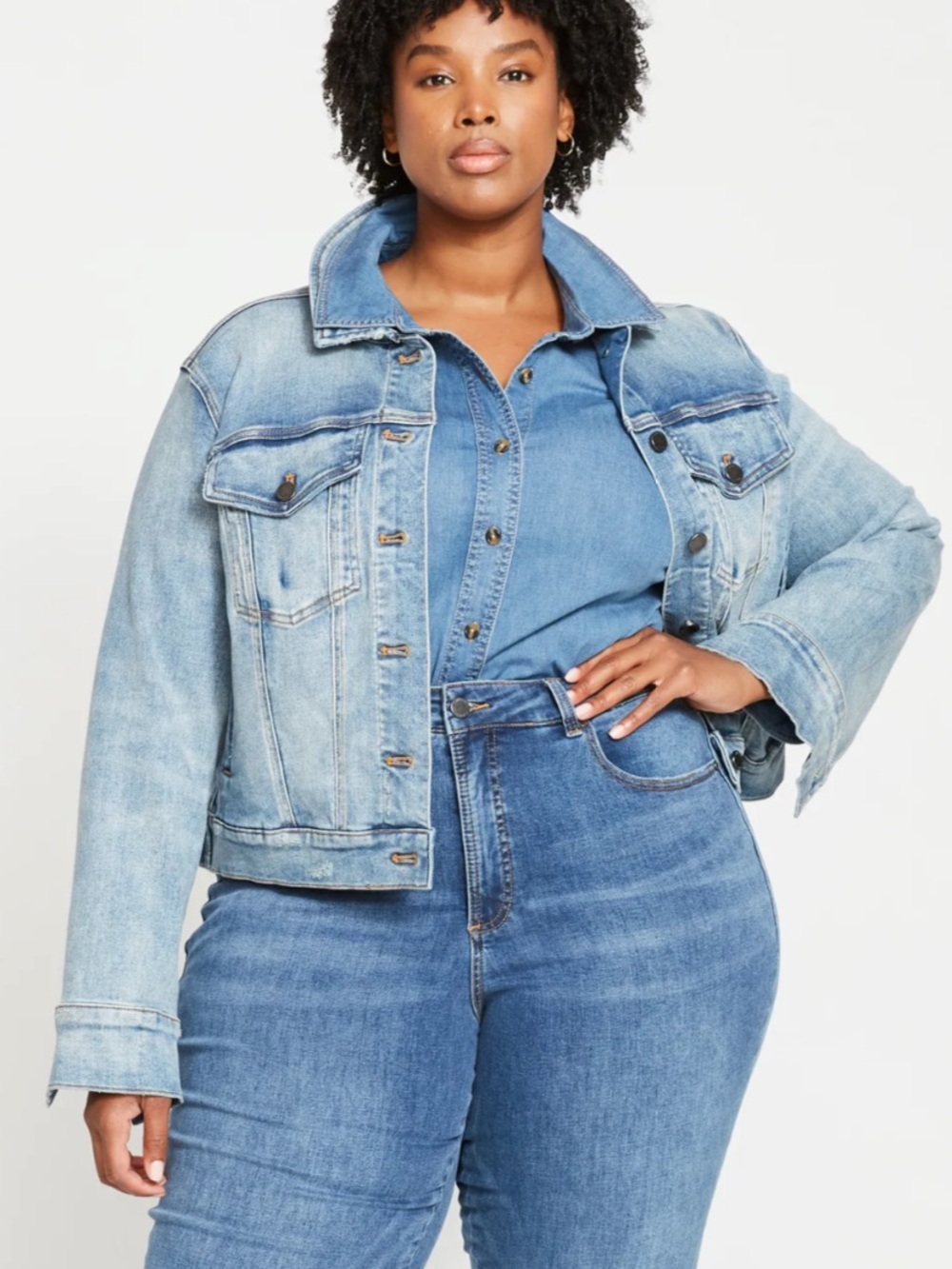 Universal Standard NWT Kelsey Denim Jacket sz 18-20